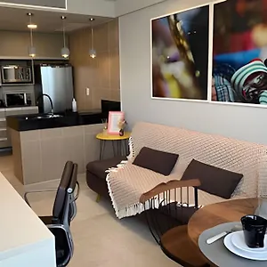  Apartamento Hosts Br - Flat Frente Mar C/ Cozinha Brasil